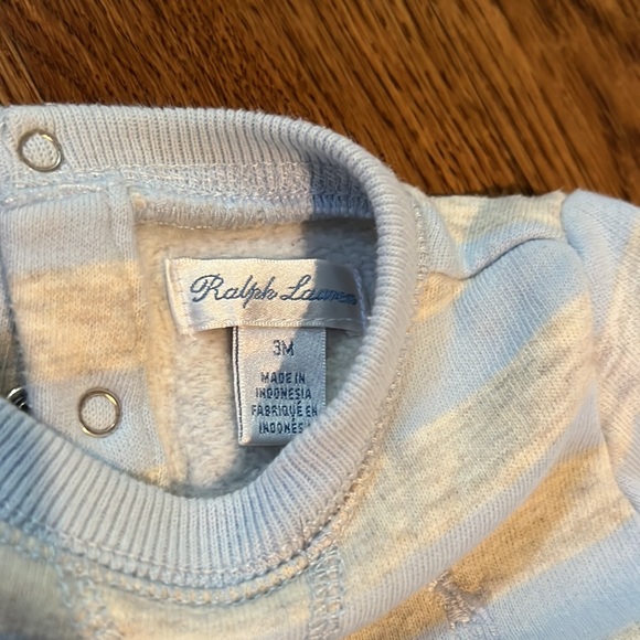 Ralph Lauren striped onesie 3M - Picture 3 of 4